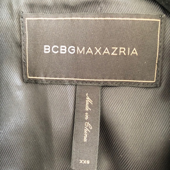 BCBG | Shawl Lapel Fitted Vest XXS - Picture 3 of 3
